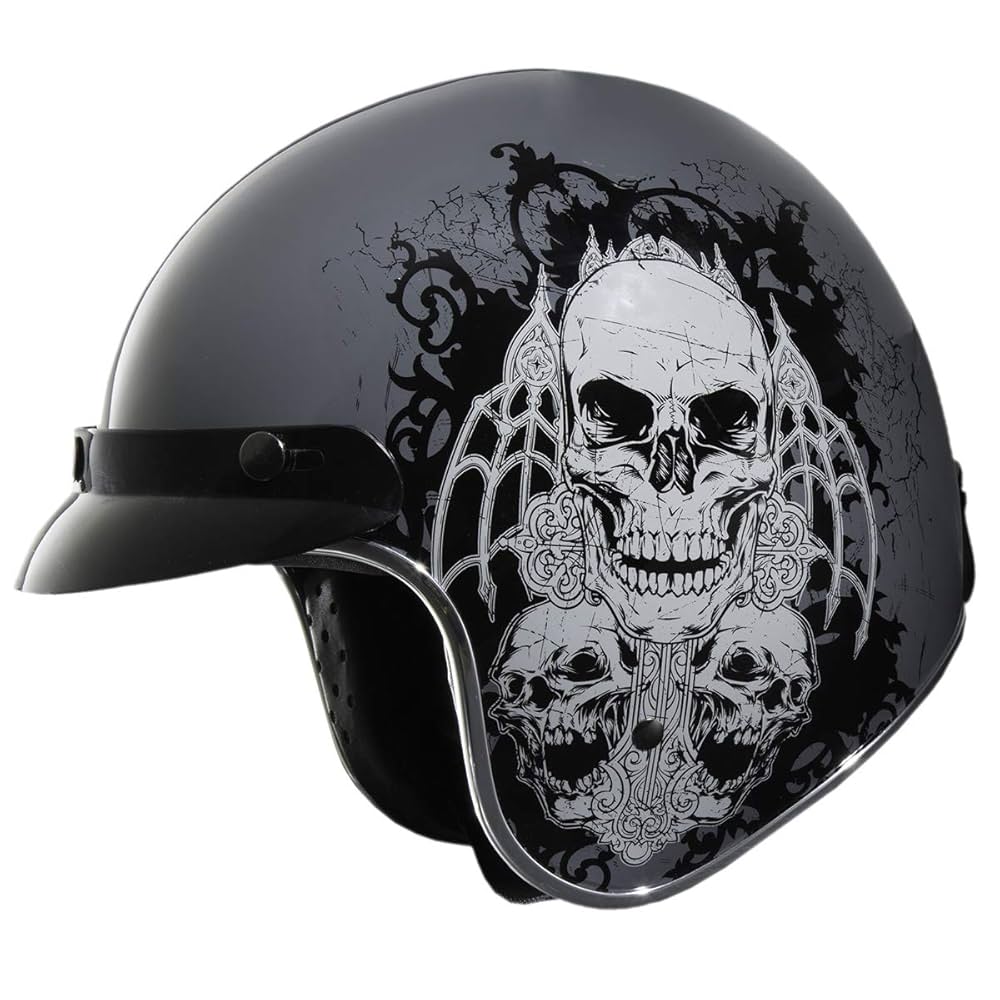Amazon.com: Fulmer, 3534221, Adult Open Face Helmet DOT